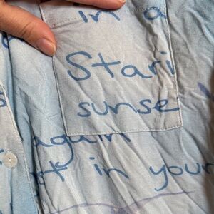 Taylor Swift 1989 Pajamas L